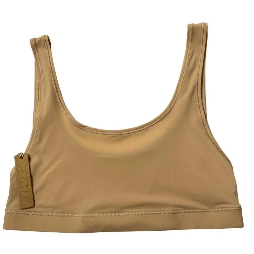 SKIMS‎ Jelly Sheer Scoop Neck Bralette Clay Small